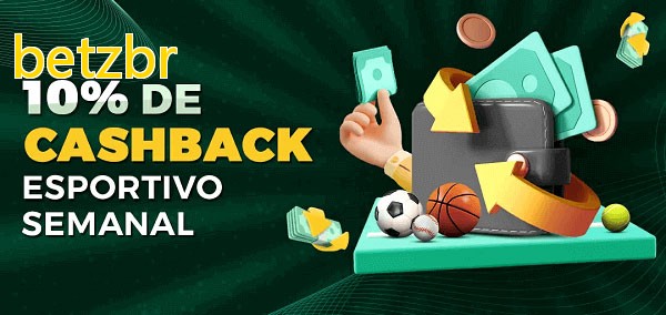 10% de bônus de cashback na betzbr